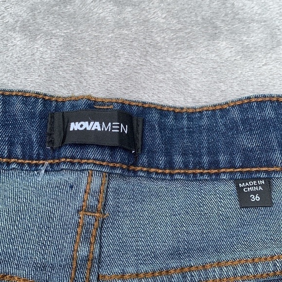 Nova Men New w/ Tags Size 36 Denim Jeans - Picture 3 of 4